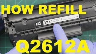 HOW REFILL Q2612A