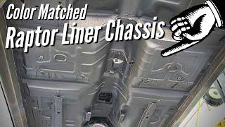 How to Prep, Mix & Spray Tintable Raptor Liner ( Raptor Liner Undercarriage )