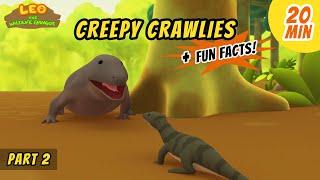 Creepy Crawlies (Part 2/3) - Komodo Dragon and more animal stories!