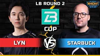 WC3 | LB Round 2 | [ORC] Lyn vs Starbuck [HU] | B Cup Season 14