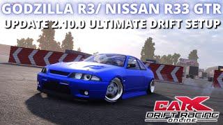 CarX Drift Racing Online - Best Godzilla R3 Ultimate Drift Setup / Update 2.10.0