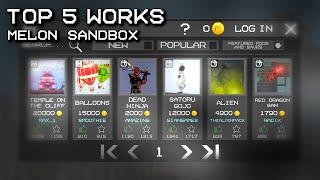 Top 5 Mods You'll Love #1 |Melon Sandbox