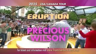 Precious Wilson 2025 USA/Canada Tour - One Way Ticket!