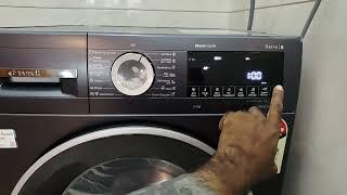 Bosch washing Machine child unlock method