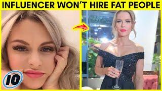 Influencer Under Fire For Saying She Won't Hire Fat People