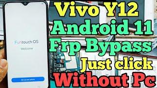 Vivo Y12 Frp bypass Android 11 || Vivo All Android 11 frp bypass final Solution || Vivo 1904 Frp