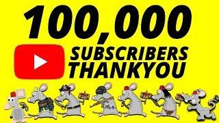 100K YOUTUBE SUBSCRIBERS THANK YOU! Charity Stream Info! Youtube Tips!