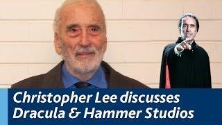 Christopher Lee discusses Dracula and Hammer Studios...