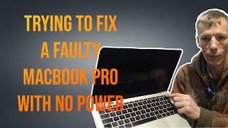 This Macbook Pro Won't Turn On... Can I Fix It?