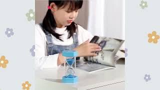 Plastic Hexagon Hourglass Sand Timer for Children