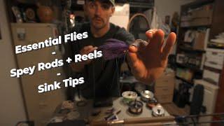 Spey Fishing Steelhead Gear Setup and Flies