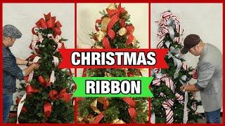 CHRISTMAS 2022 / How To Choose The Right Christmas Ribbon For Your Christmas Tree