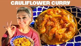 This is ONE of my BEST CURRIES this year - Roasted cauliflower creamy curry!