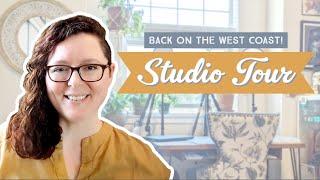 New Studio Tour! Back on the West Coast