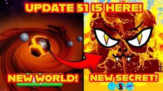 UPDATE 51 IS HERE! NEW MAGMA WORLD! + NEW EGGS, NEW SECRETS! AND MORE | ROBLOX MINING SIMULATOR 2