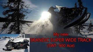 My new SKANDIC SWT 900 Ace (Super wide track)