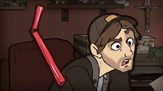 Animation - Vinny Vinesauce Talks Straws