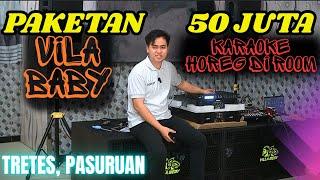 PAKETAN BUAT ROOM 50 JUTA SPEK PANAS-PANASAN ANTAR VILA- REVIEW PAKETAN DI VILA BABY TRETES