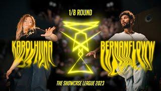 Karolhiina vs Bernanfloww  | 1/8Round | The Showcase League 2023 | Shuffle Dance Tournament