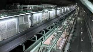 Airportlink Tunnel Boring Machine Time lapse