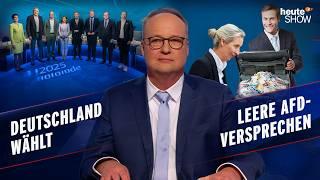 Wahlkampf-Finale | AfD macht Reiche reicher | Das Ende der Ukraine? | heute-show von 21.02.2025