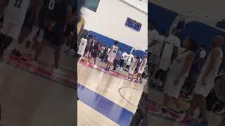 #JadaAli gameball toss up at celebrity charity basketball game #Detroit #flintunited #fypyoutube