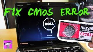 How to fix CMOS Checksum Bad in a Laptop (Dell Inspiron n4010)