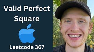 Valid Perfect Square - Leetcode 367 - Binary Search (Python)