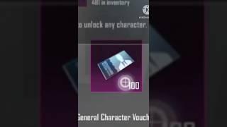 how to get character voucher in bgmi 2024 || how to get character voucher in bgmi || bgmi character