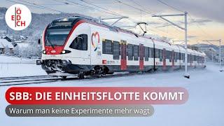 Von 20 auf nur 6 Zugtypen: So wollen die SBB ihre Fahrzeugflotte vereinheitlichen