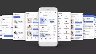 Book Doctor Appointment App UI Kit | App Innovation