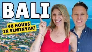 Amazing Indonesia trip! Americans explore SEMINYAK, BALI.