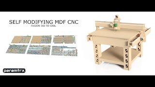 MDF DIY CNC  using Fusion 360 - Arduino and GRBL