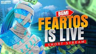 Scrims grind ! | 2nd Last Stream before Exams | Road to 400 Subs | BGMI Live w FEARTOS XD 