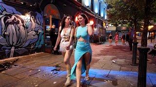 LIVERPOOL’S HOTTEST NIGHTLIFE DISTRICT  (FULL TOUR) LIVERPOOL ENGLAND NIGHT WALK 4K HDR