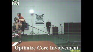 Core Velocity Trainer Use in Pitching with Peavy Baseball