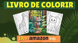 (Amazon KDP) Como CRIAR um LIVRO de colorir CORRETAMENTE com Leonardo A.I - PARA (SER APROVADO)