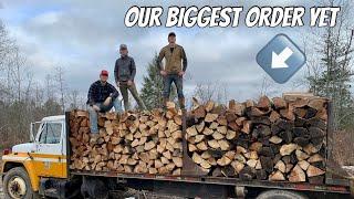 OUR BIGGEST FIREWOOD ORDER EVER