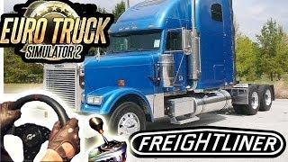 Freightliner Classic - American Trucking (Euro Truck Simulator 2 mod) maniac driver! HD 1080p 2014.