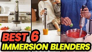 Best Immersion Blenders for 2024: Effortless Blending