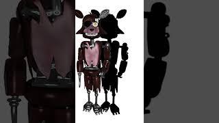 FNAF Can you superimpose the 2 images  Withered Foxy Friendly