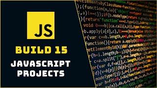15 Vanilla Javascript Projects