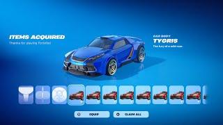 HOW TO GET TYGRIS CAR BODY IN FORTNITE ROCKET LEAGUE!