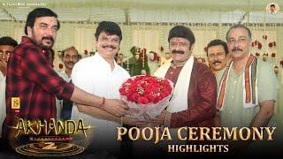 #BB4 Pooja Ceremony Highlights | Nandamuri Balakrishna | Boyapati Srinu | Ram Achanta | Gopi Achanta