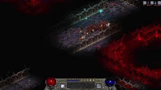 Diablo 1 HD Mod, Tchernobog V0.1.6G, Sorcerer with Guardian Build, kill Diablo on Torment.