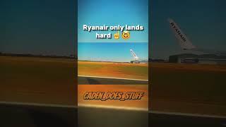 Ryanair only lands hard ️ | #aviation #plane #avgeek #pilot #airplane