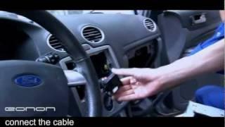 Установка DVD на Ford Focus (Форд Фокус). [HD]