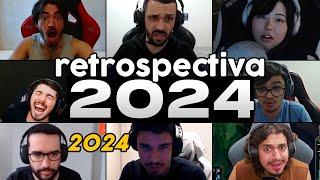 MOMENTOS ENGRAÇADOS DAS LIVES - RETROSPECTIVA LEAGUE OF LEGENDS 2024