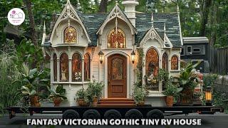 Fantasy Victorian Gothic Tiny House on Wheels: Dream RV Home Design