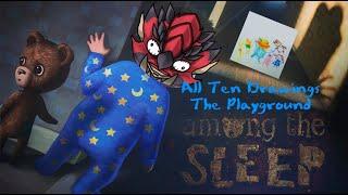 Among the Sleep All 10 Drawings The Playground (Part Two)